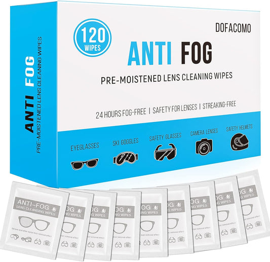 Cleanett Anti Fog Wipes for Glasses